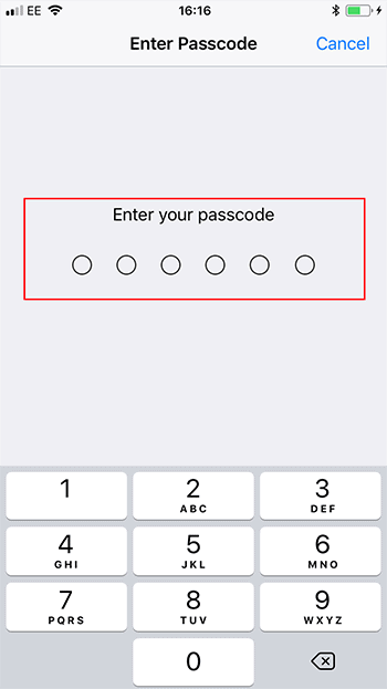 Enter your Apple ID password Enter your Apple ID password